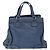 Céline Borsa a mano CELINE in pelle blu argento Auth 173519 - vista 3