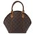LOUIS VUITTON Borsa a Mano Monogram Ellipse PM M51127 LV Auth 172932 Monogramma - vista 2