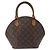 LOUIS VUITTON Borsa a Mano Monogram Ellipse PM M51127 LV Auth 172932 Monogramma - vista 3