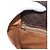 Céline Borsa a Spalla in Tela Macadam CELINE in Pelle PVC Marrone Oro Auth LNZ209 D'oro - vista 20