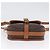Céline Borsa a Spalla in Tela Macadam CELINE in Pelle PVC Marrone Oro Auth LNZ209 D'oro - vista 9