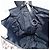 Borsa a Spalla in Tela Trotter Christian Dior Blu Navy Argento Auth ka2692 - vista 17
