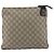 Borsa a Spalla GG Supreme in PVC Beige e Argento di GUCCI 141626 Auth 172783 - vista 3