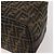 FENDI Zucca Canvas Handtasche braun schwarz silber authentisch bs33118 - Ansicht 12