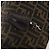 FENDI Zucca Canvas Handtasche braun schwarz silber authentisch bs33118 - Ansicht 14