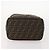 FENDI Zucca Canvas Handtasche braun schwarz silber authentisch bs33118 - Ansicht 9
