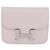 Hermès HERMES Portafoglio Constance Slim Pelle Rosa Argento Auth 172366SM - vista 3