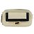 FENDI Easy Baguette Catena Borsa a Spalla Pelle Avorio Oro Auth 173156M D'oro Crudo - vista 2