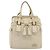 Chloé Borsa Tote in Pelle Avorio Oro Auth 173609 D'oro Crudo - vista 2
