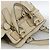 Chloé Borsa Tote in Pelle Avorio Oro Auth 173609 D'oro Crudo - vista 6