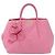 PRADA Borsa a mano in nylon rosa oro Auth 172515A D'oro - vista 2