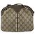 Borsa Sherry Line GG Supreme Web di GUCCI in PVC beige e oro 904 02 047 Auth ARZ346 D'oro - vista 3
