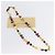 COLLANA FRASE BRASSERIE LOUIS VUITTON Metallo Multicolore LV Auth BA11148V - vista 14