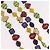 COLLANA FRASE BRASSERIE LOUIS VUITTON Metallo Multicolore LV Auth BA11148V - vista 4