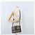 Borsa a spalla in tela obliqua Trotter Christian Dior blu navy e oro Auth bs33570 D'oro - vista 25