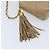 CHANEL Borsa a Spalla Matelassé in Pelle di Agnello Beige Oro CC Auth gh1759 D'oro - vista 14