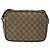 Borsa a Spalla GG Supreme in PVC Beige e Argento di GUCCI 114291 Auth 172729 - vista 3