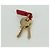 LOEWE – Strega dei Rifiuti di Ghibli Castello Errante di Howl Amazona 19 Auth 166904SM Rosso - vista 12