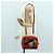 LOEWE – Strega dei Rifiuti di Ghibli Castello Errante di Howl Amazona 19 Auth 166904SM Rosso - vista 31