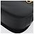 Borsa a mano Gancini in pelle nera e oro Salvatore Ferragamo Auth ARZ224 Nero D'oro - vista 13