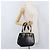 Borsa a mano Gancini in pelle nera e oro Salvatore Ferragamo Auth ARZ224 Nero D'oro - vista 21