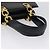 Borsa a mano Gancini in pelle nera e oro Salvatore Ferragamo Auth ARZ224 Nero D'oro - vista 7