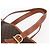 Céline Borsa a mano in tela Macadam CELINE in pelle PVC marrone oro Auth gh1781 D'oro - vista 8