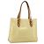 LOUIS VUITTON Schultertasche Brentwood Monogram Vernis Perle M91512 LV Auth ka2652