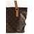 Louis Vuitton Borsa a mano Piano in pelle marrone - vista 2