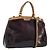 LOUIS VUITTON Borsa Blair MM Monogram Vernis 2way Amarante M91619 LV Auth 172517 Bordò