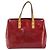 LOUIS VUITTON Borsa a Mano Monogram Vernis Reade PM Pomme D'amour M91990 Auth ka2730 Rosso - vista 13