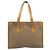 Gucci Borsa tote Micro GG Supreme in PVC beige e oro Auth ki6459 D'oro - vista 2