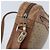 Gucci Sac à épaule Micro GG Supreme en PVC beige et or 001 067 1281 Auth 173586 Doré - vue 15
