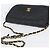 CHANEL Borsa a Spalla Matelassé in Pelle di Agnello Nera Oro CC Auth bs33642 Nero D'oro - vista 6