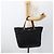 Borsa tote in tela GG Gucci in nylon nero e oro 282439 Auth BA10417 D'oro - vista 21