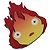 LOEWE Studio Ghibli Charm Calcifer del Castello Errante di Howl Rosso Auth 166951SM