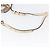 Chloé Borsa a mano in pelle Chloe Etel 2 vie beige oro Auth am10775 D'oro - vista 9