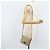 Borsa a Spalla in Tela Honeycomb PVC Beige Oro Auth ka2785 Christian Dior - vista 20