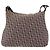 Christian Dior Trotter Canvas Schultertasche Braun Silber Authentisch bs33657 - Ansicht 2