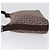 Christian Dior Trotter Canvas Schultertasche Braun Silber Authentisch bs33657 - Ansicht 6
