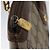 Gucci Borsa GG Supreme Web Sherry Line PVC Beige Oro 904 02 047 Auth LNZ296 D'oro - vista 14