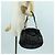 SAINT LAURENT Borsa a Spalla in Pelle Nera Argento Auth 172776V Nero - vista 24