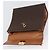 Céline Borsa a mano in tela Macadam CELINE in pelle PVC marrone oro Auth 172507 D'oro - vista 16