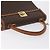 Céline Borsa a mano in tela Macadam CELINE in pelle PVC marrone oro Auth 172507 D'oro - vista 6