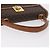 Céline Borsa a mano in tela Macadam CELINE in pelle PVC marrone oro Auth 172507 D'oro - vista 7