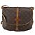 LOUIS VUITTON Borsa a Spalla Monogram Saumur 30 M42256 LV Auth bs33212 Monogramma - vista 2