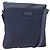 Borsa a Spalla GG in Tela Gucci in Nylon e Pelle Blu Argento 510342 Auth fm5162