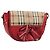 Borsa a Spalla Burberry Nova Check PVC Beige Oro Auth 172792 D'oro