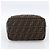 Bolsa de mão em canvas Zucca FENDI preta e marrom Auth 172749 - vista 10