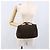 Bolsa de mão em canvas Zucca FENDI preta e marrom Auth 172749 - vista 22